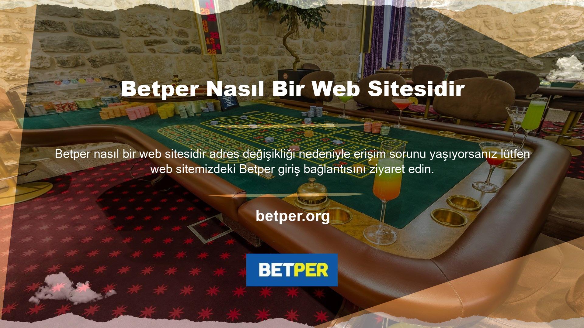 Bu bağlantı ile Türkiye'de istediğiniz zaman bu sorunu çözebilir, mevcut Betper giriş adresinize hızlı ve güvenli bir şekilde ulaşabilirsiniz